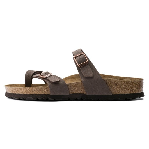Birkenstock Mayari Mocca Birkibuc Regular in Mocca