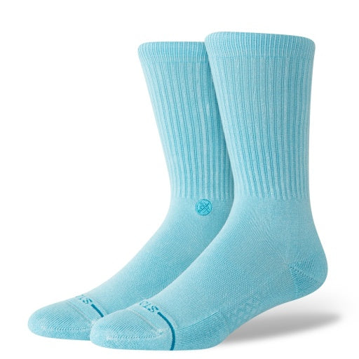 Stance Icon Dyed Crew in ELECTRIC BLUE