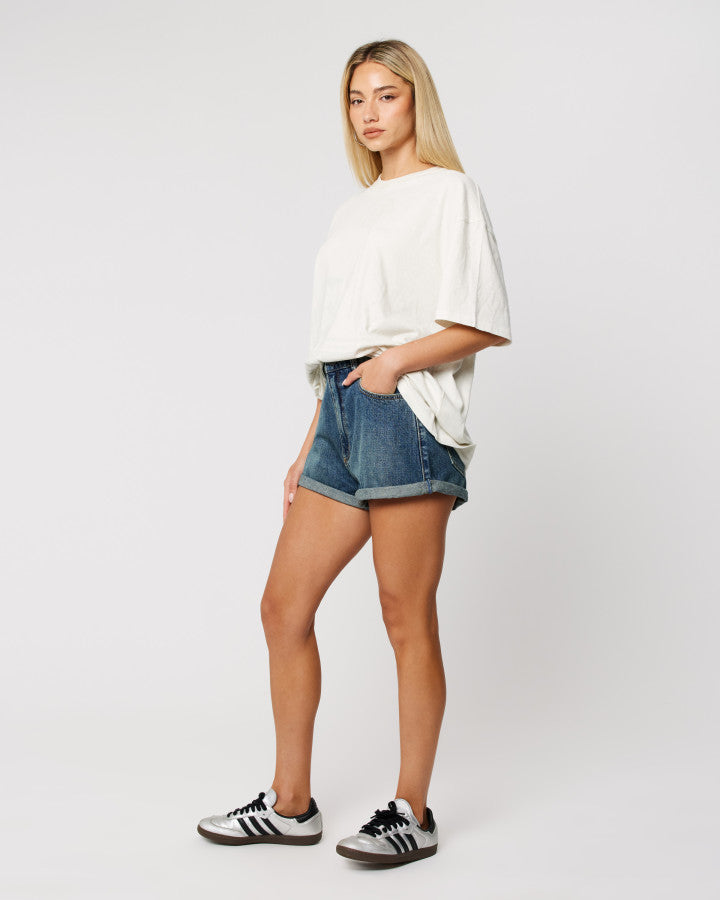 Abrand Jeans Venice Short Andy Turn Up in ANDY